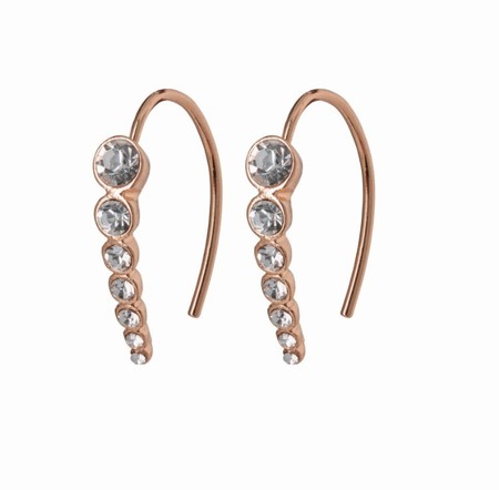 Pilgrim Earrings Legacy Rose Gold